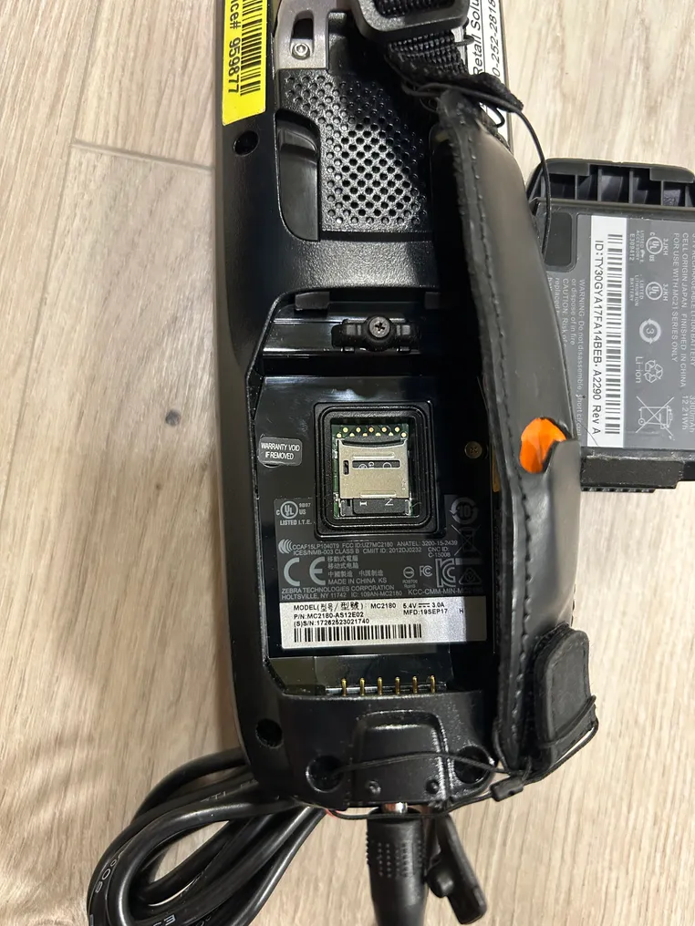 Zebra 1 - Ηλεκτρονικά (1) - Ασύρσιμος σαρωτής Zebra MC2180-AS12E02 Μονάδα κινητού υπολογιστή #3.2