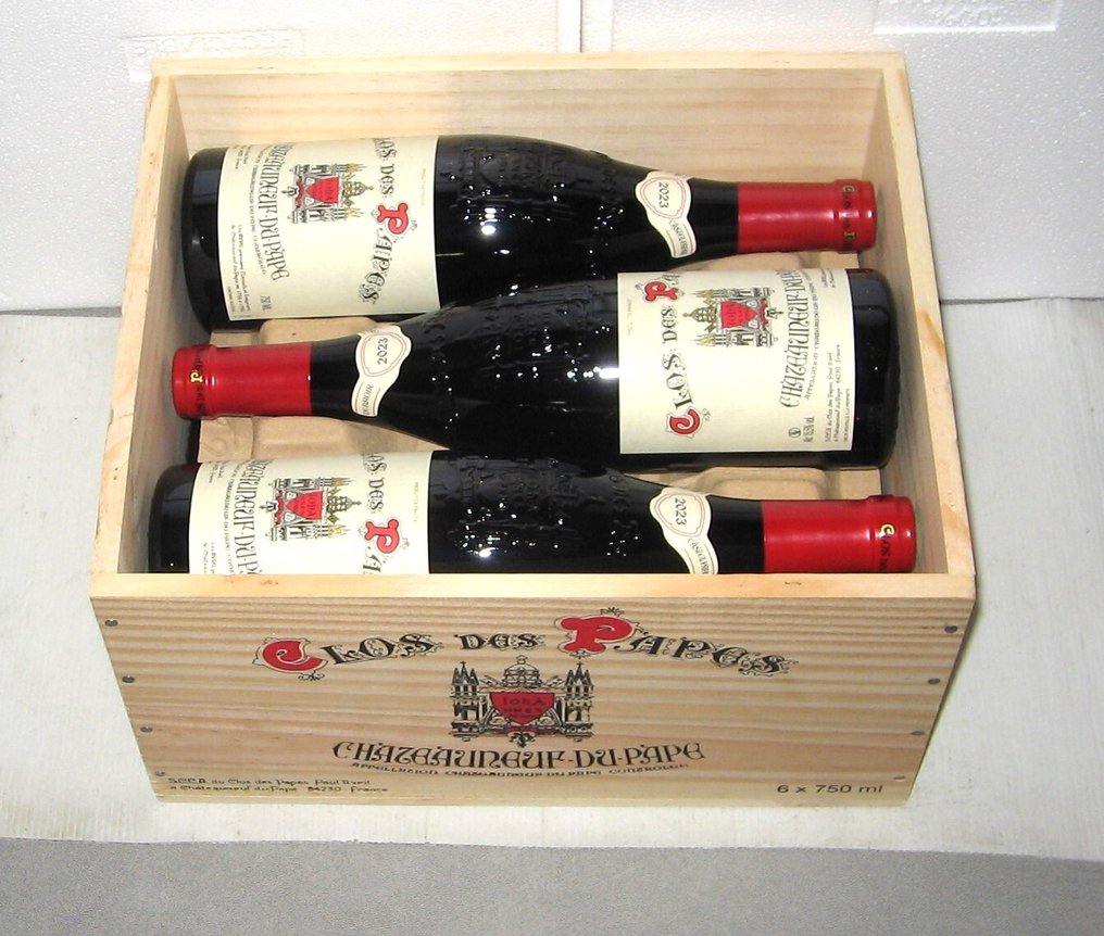 2023 Domaine du Clos des Papes - Châteauneuf-du-Pape - 6 Flaskor (0,75L) #1.0