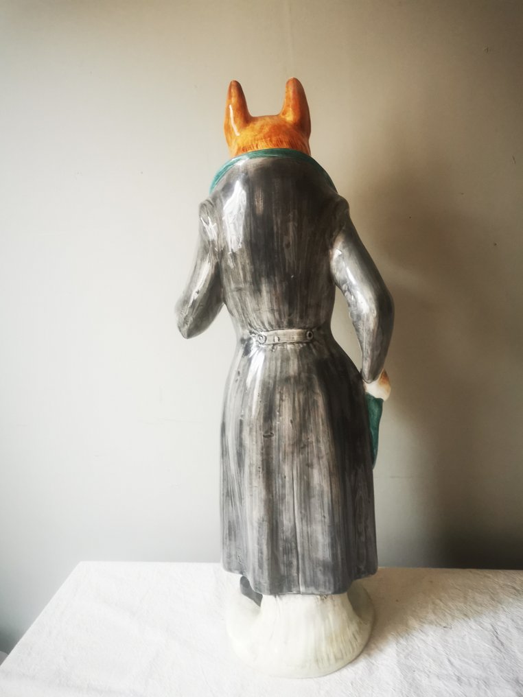 Ronzan - Giovanni Ronzan - Άγαλμα, Boxer - 65 cm - Κεραμικό - 1960 #1.0