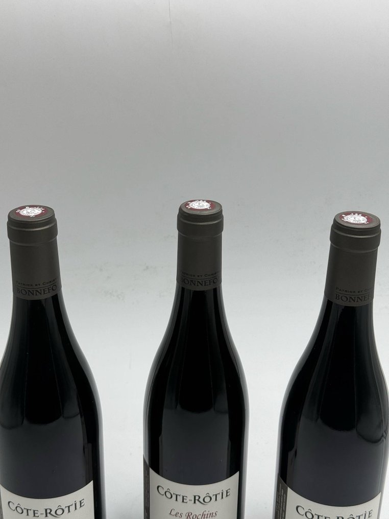 2023 Côte Rotie "Les Rochins" Domaine Patrick & Christophe Bonnefond - Côte Rotie - 3 Flasker  (0,75 l) #3.2