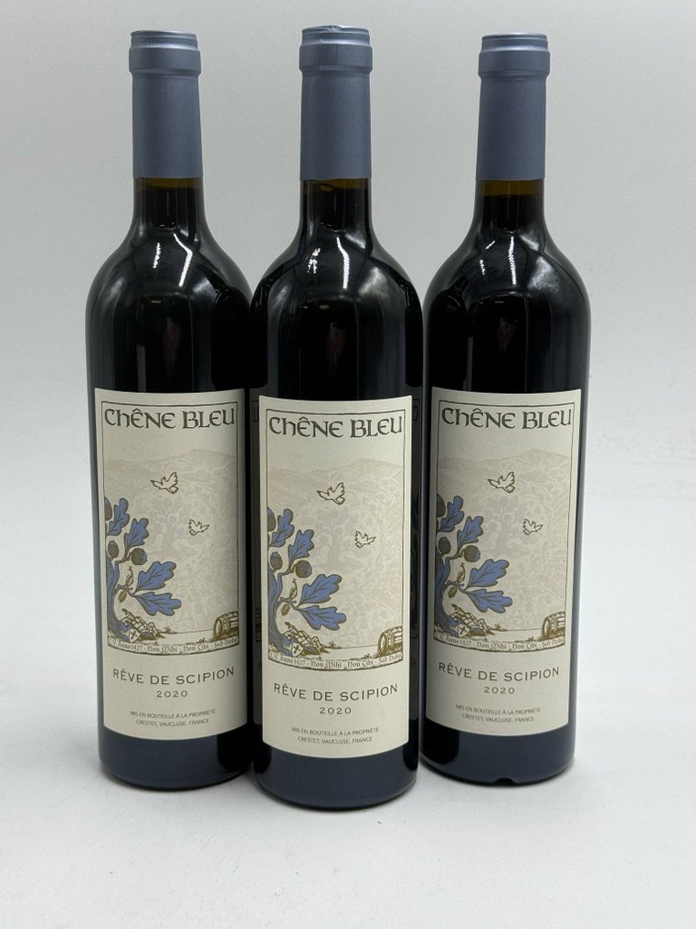 2020 Chêne Bleu "Reve de Scipion" - Vaucluse - 3 Bottle (0.75L) #1.0