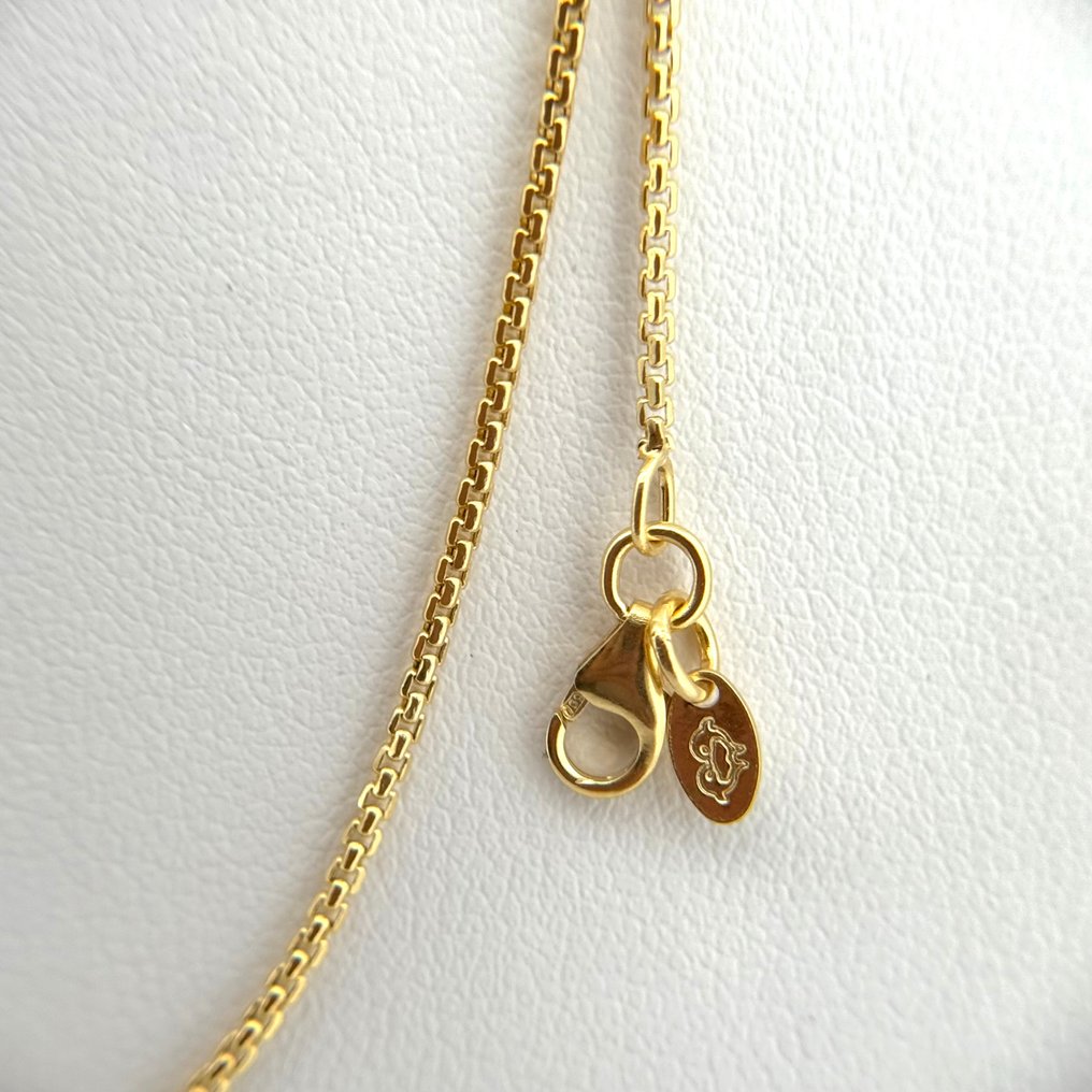 Zonder minimumprijs - Handmade - Halsketting - “Veneziana” - 2.6 g - 18 karaat Geel goud #4.3