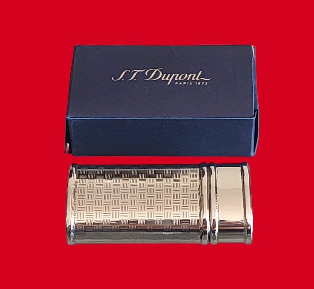 沒有保留價 - 煙灰缸 - Dupont - 镀铬金属便携烟灰缸 #1.0