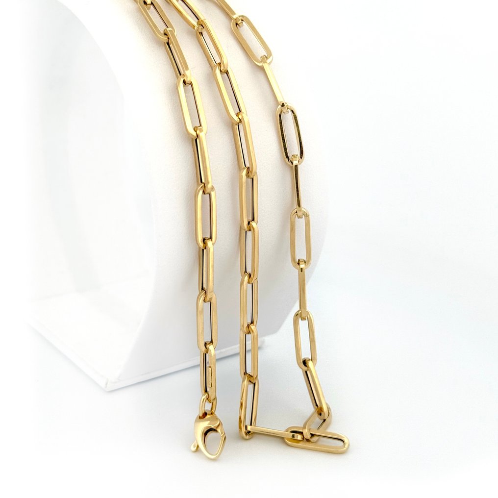 没有保留价 - Handmade - 项链 - “Forzatina” - 5 g - 18K包金 黄金 #4.3