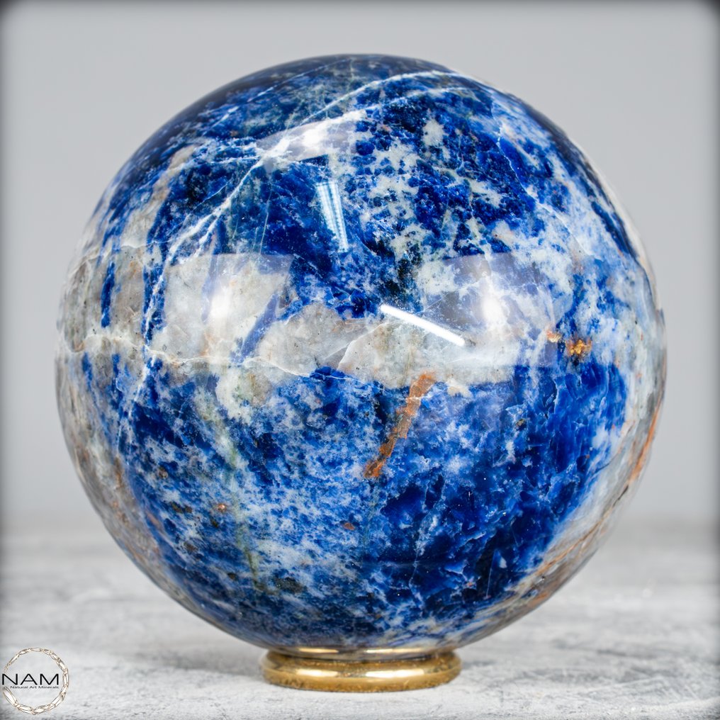 自然苏打石 Sphere，巴西- 776.77 g #1.0