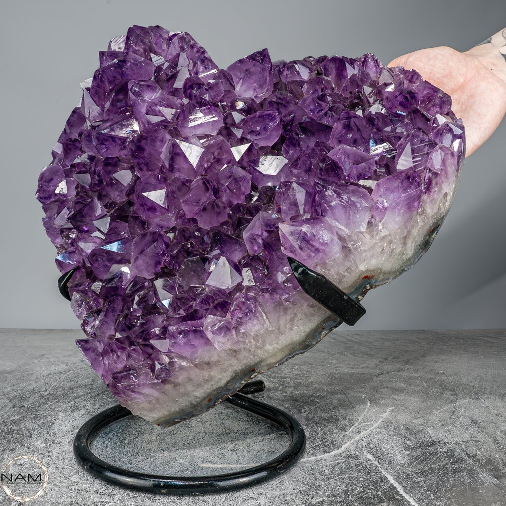 Fantastiske ametyst-Druser på stativ. Anahi Mines, Bolivia- 9017.81 g #2.1