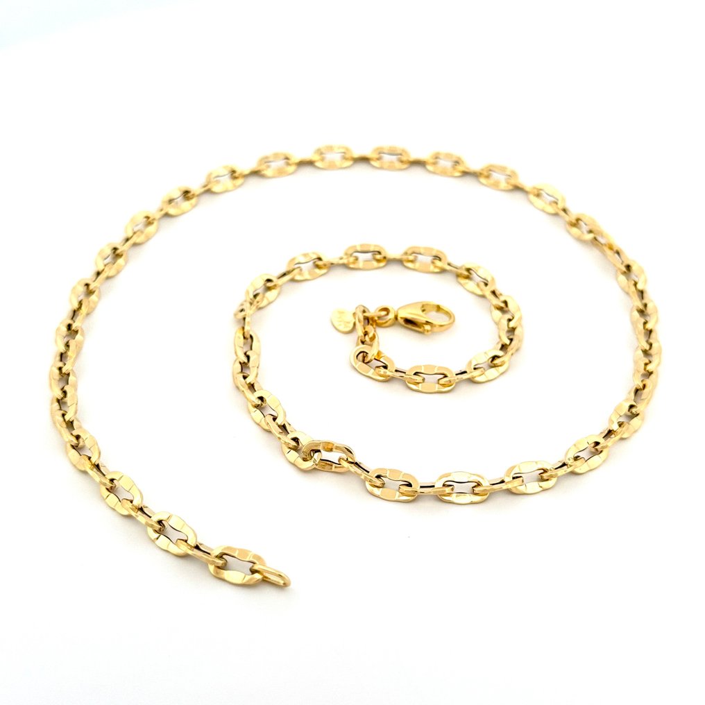 Handmade - Halskæde - Chicco di caffè - 4.6 g - 18 kraat Gulguld #1.0