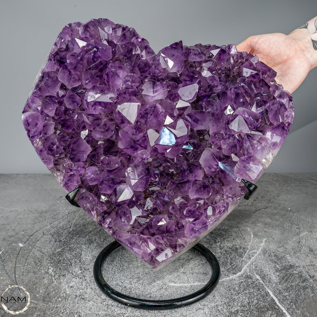 Fantastiske ametyst-Druser på stativ. Anahi Mines, Bolivia- 9017.81 g #4.3