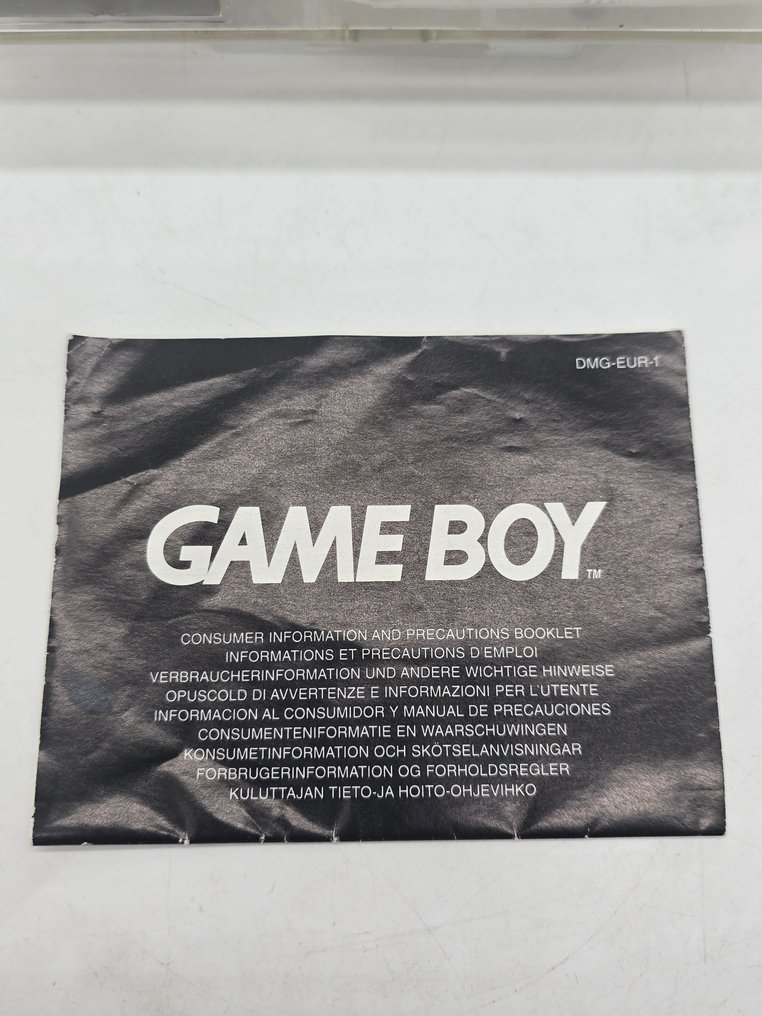Nintendo - Gameboy Classic - FS- DMG-01 1990's Original Hard Box Play it Loud (White Edition) +Tetris Pack - Video game console + games - In original box #2.1