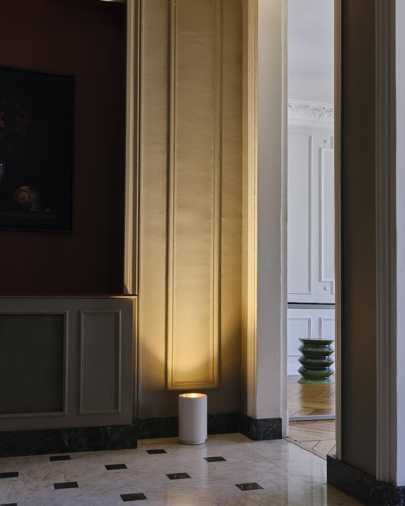 DCW éditions Paris - Lámpara - TOBO floor - Aluminio #1.0