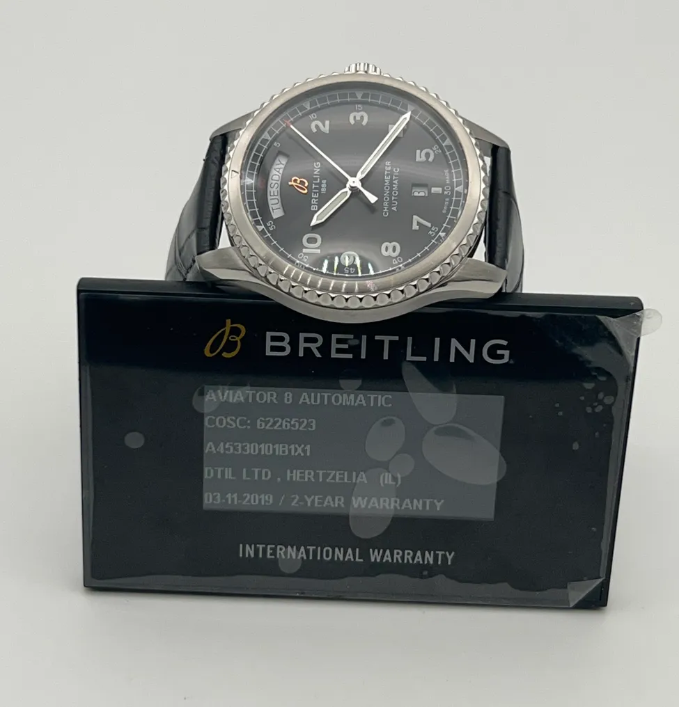Breitling - Aviator 8 Navitimer 8 Day Date - A45330101B1X1 - Men - 2019 #4.3