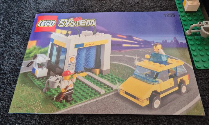 Lego Set - 1255 - City, Classic Town - Shell Car Wash #1.0
