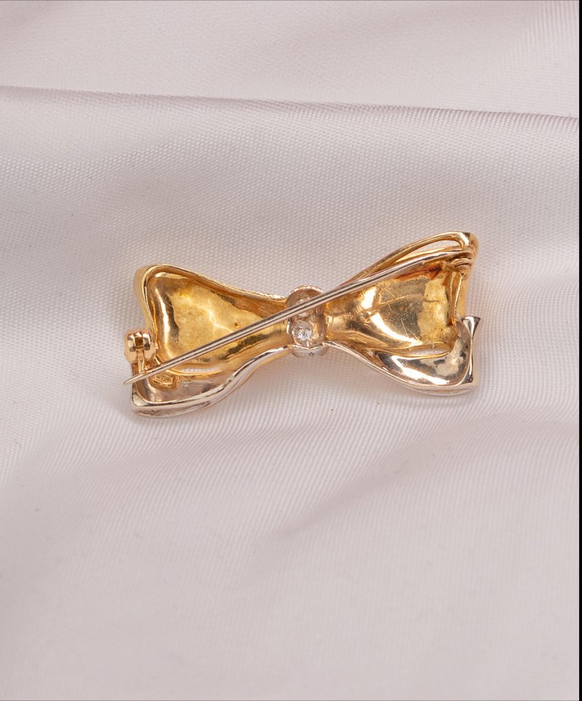 胸针 - 18K包金 黄金 #1.0