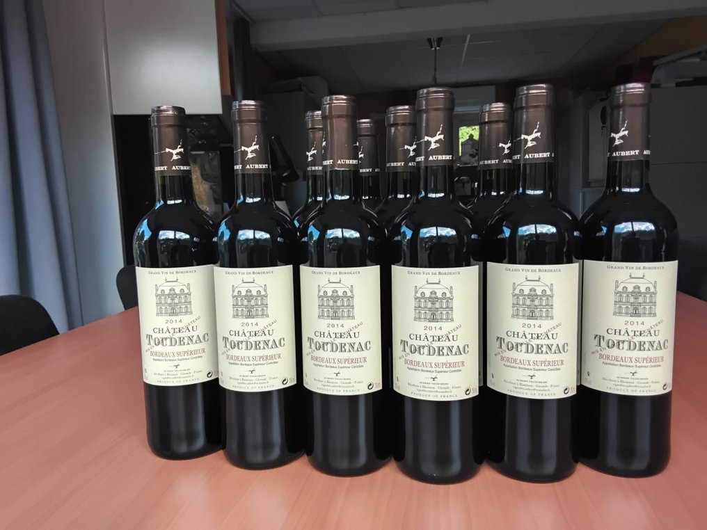 2014 Château Toudenac - Bordeaux Bordeaux Supérieur - 12 Bottles (0.75L) #1.0