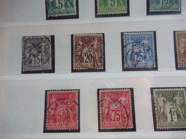 法國 1876/1900 - Sage，收藏几乎完整 #3.2