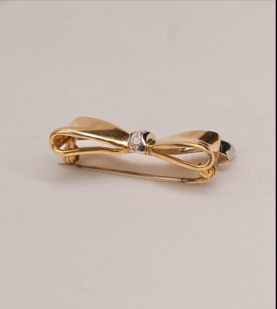 胸针 - 18K包金 黄金 #4.3