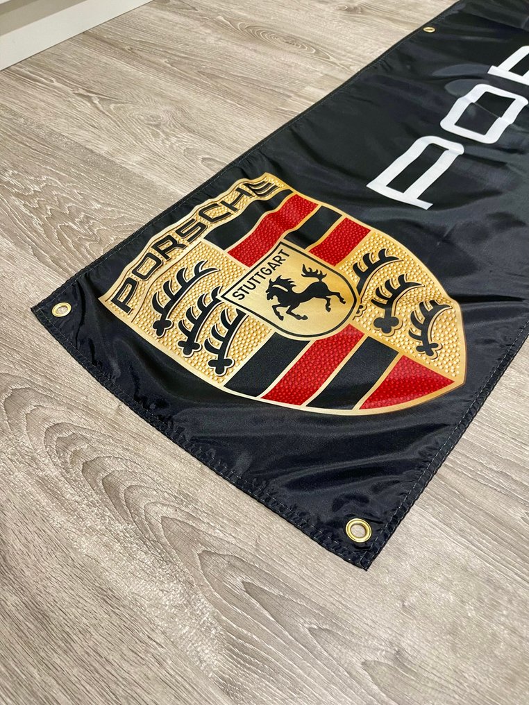 保时捷旗帜 - 旗帜 (XXL-180厘米) - Porsche #2.1