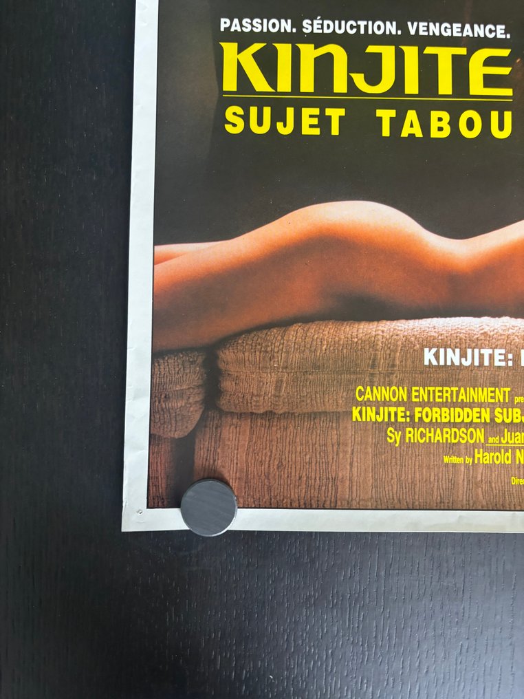 Affiche originale - Kinjite : Forbidden Subjects - 1980s #4.3