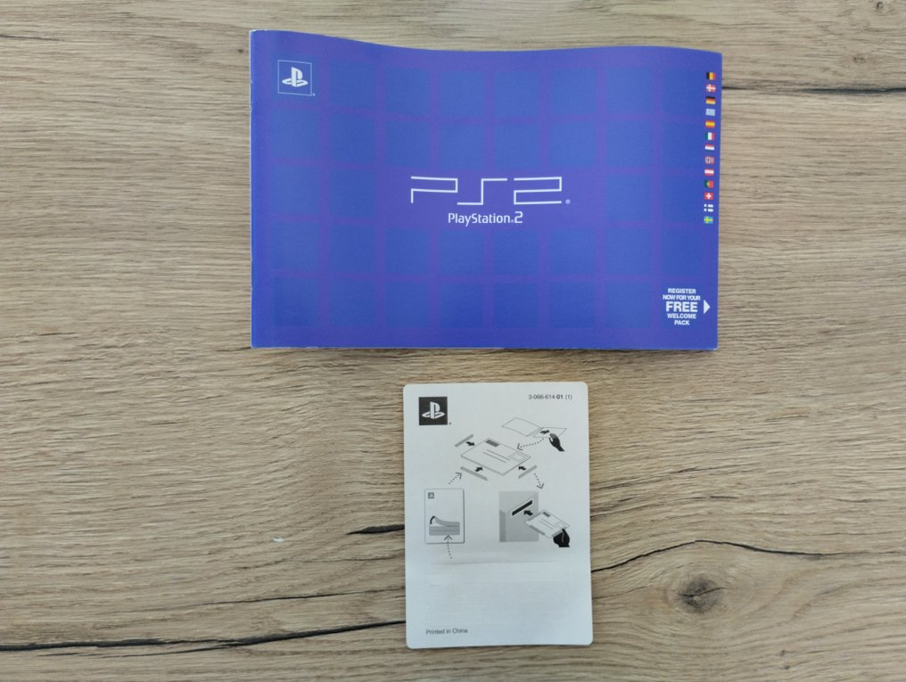 Sony - Playstation 2 (PS2) - box set with GTA Vice City and PES2 with booklets like new + 14 games - Video game console + games - In original box #4.3