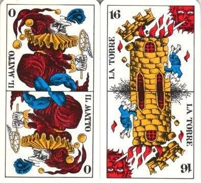 Franco Bruna - Κάρτες Ταρώ - Raro Tarocco 78 carte N° 643/1200 - Πλαστικοποιημένο χαρτόνι #3.2