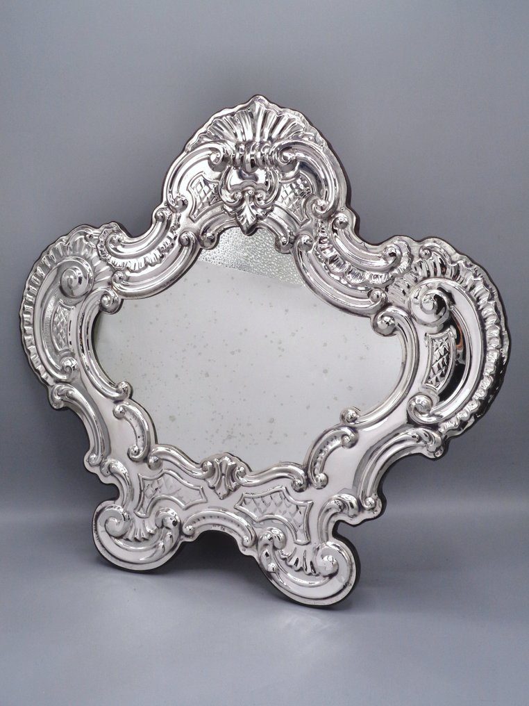PG-Miani Argenteria - Specchiera - .925 argento - Cartagloria 36x37 #2.1