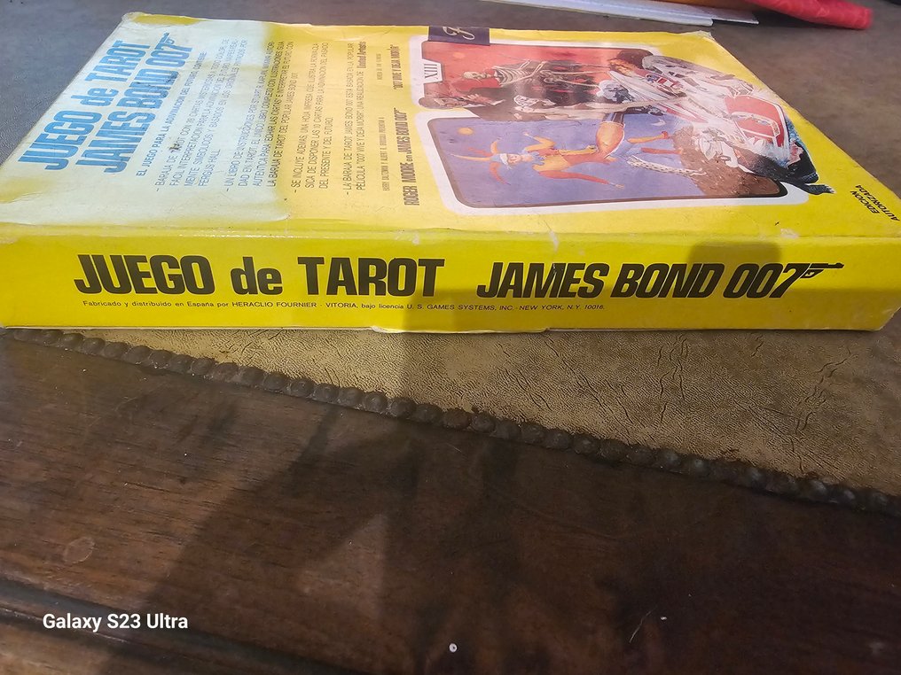 James Bond 007: Live And Let Die -  - 电影道具 詹姆斯·邦德 007 塔罗牌套装 - 极其稀有且具有标志性 - 1973年版 #3.2