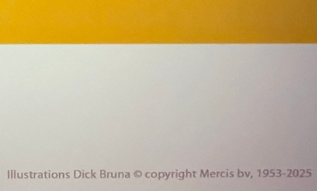 Dick Bruna - “Miffy and Tortoise”. #3.2