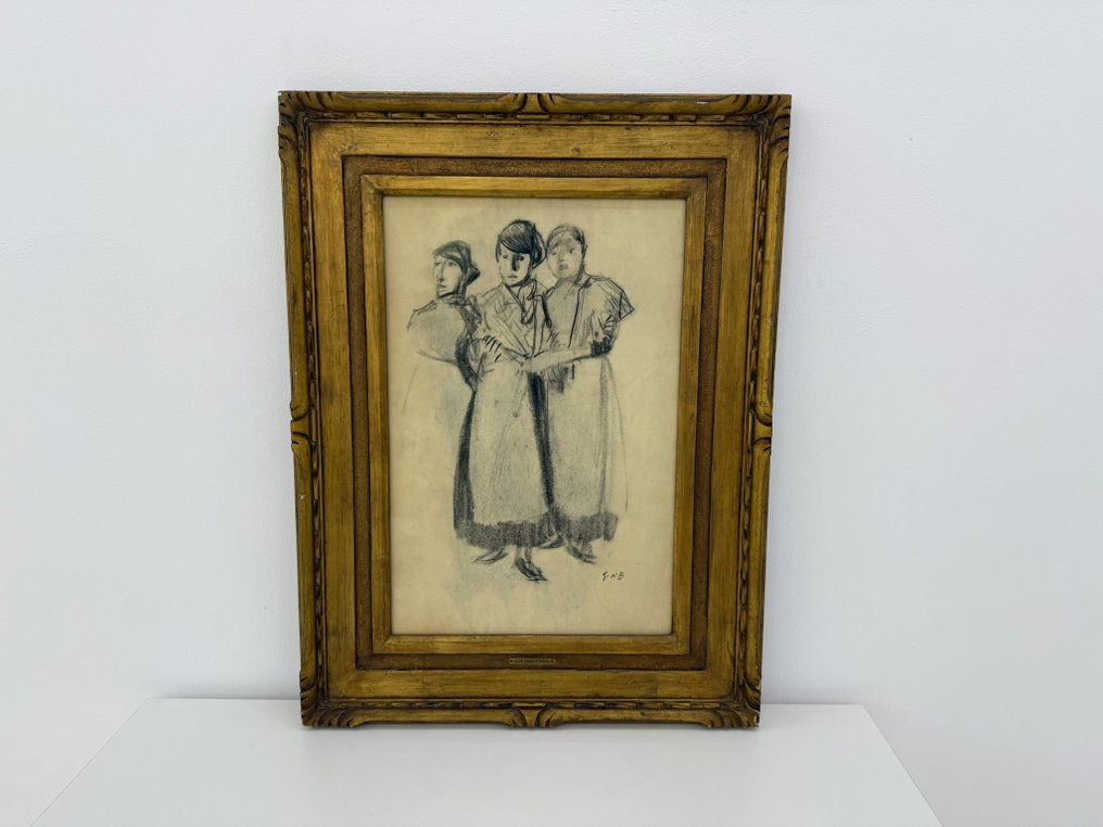 George Hendrik Breitner (1857-1923) - Drie meisjes #4.3