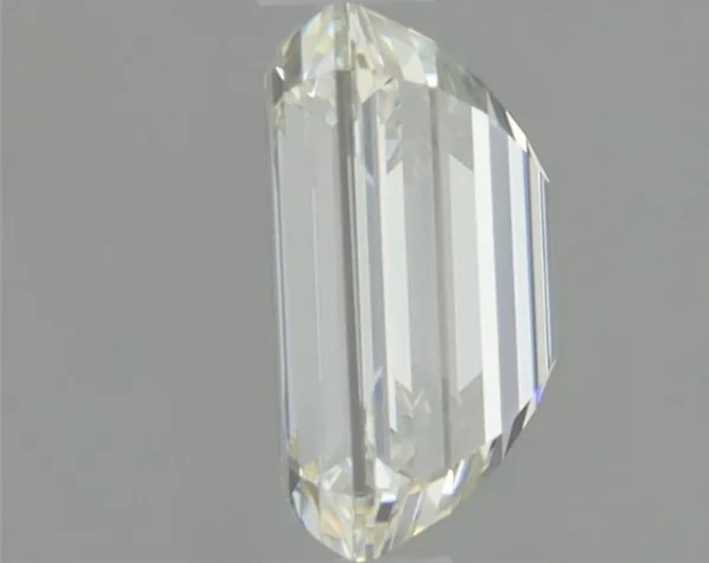 1 pcs Diamant (Natuurlijk) - 0.70 ct - Smaragd - L - VVS1 - Gemological Institute of America (GIA) #3.2