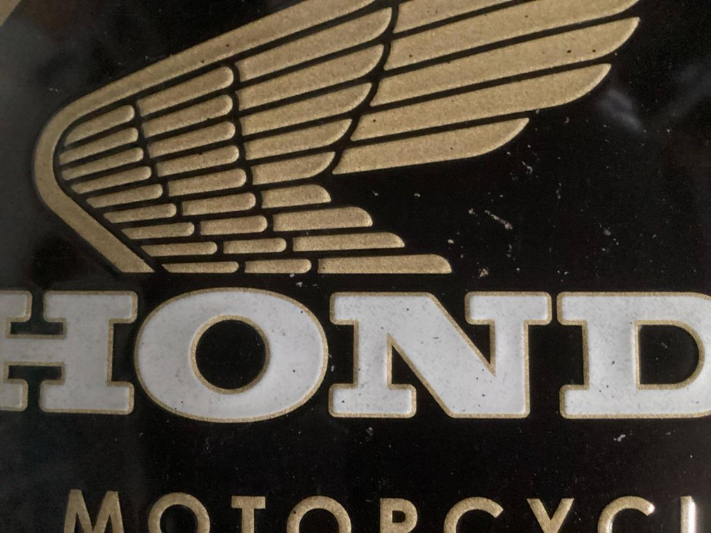 Honda - 匾 - 本田 - 钢制标志广告 - 车库汽车用品 - 金属 #4.3