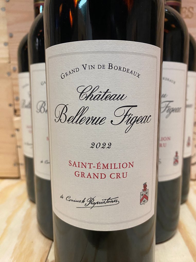 2022 Chateau Bellevue Figeac - Saint-Émilion Grand Cru - 6 Botellas (0,75 L) #4.3