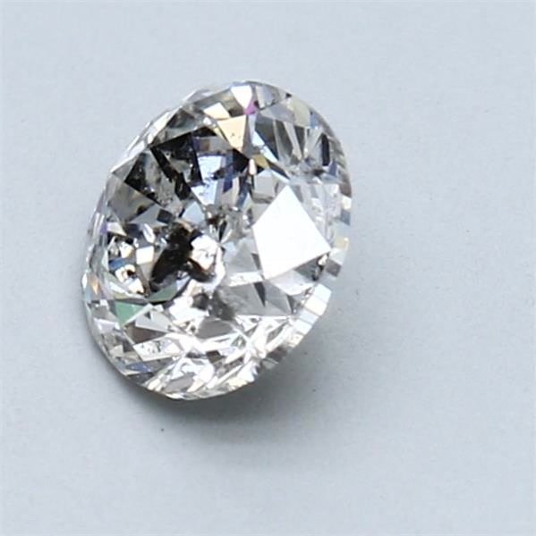 1 pcs Diamant  (Natural)  - 0.90 ct - Rotund - G - I2 - IGI (Institutul gemologic internațional) #4.3