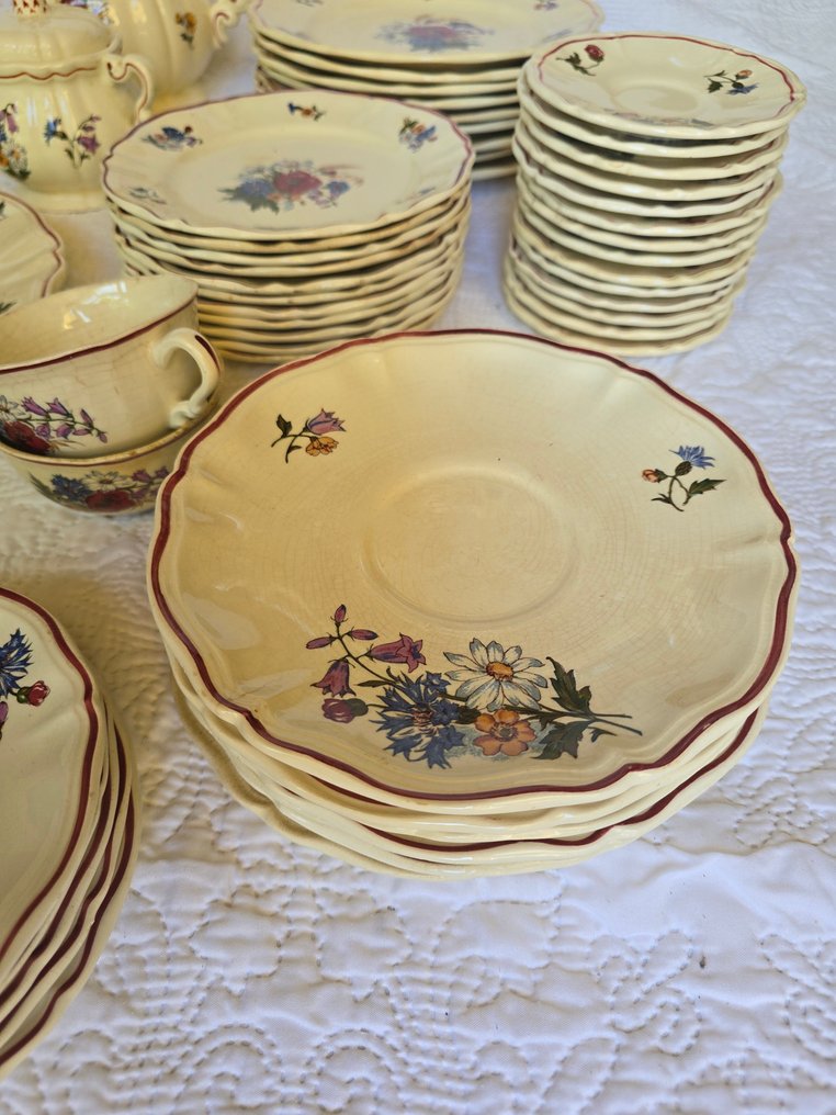 Sarreguemines - Table service (67) - Agreste - Porcelain #1.0