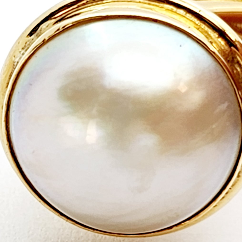 Armbånd - 18 kraat Gulguld Perle - Mabe #4.3