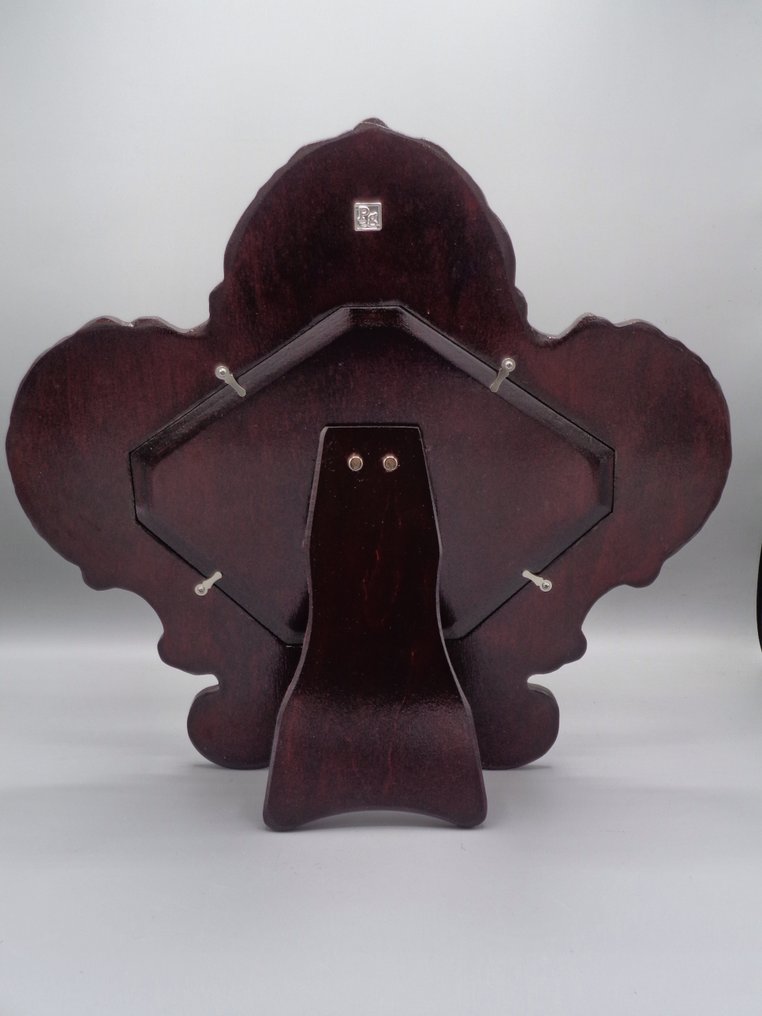 PG-Miani Argenteria - Specchiera - .925 argento - Cartagloria 36x37 #4.3