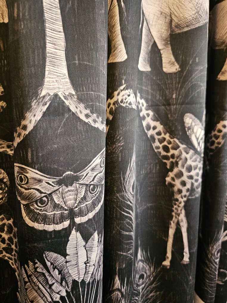 Eksklusivt lett bomulls-satin fra Liberty - 300x300cm - Silkeeffekt design - Tekstil - 300 cm - 300 cm #4.3