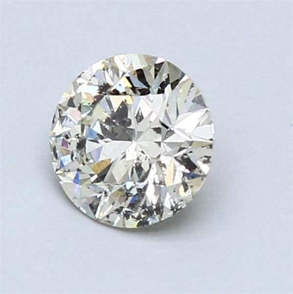 1 pcs Timantti (Luonnollinen) - 0.91 ct - Pyöreä - K - I1 - Kansainvälinen gemologinen instituutti (IGI) - IDEAL CUT ROUND #3.2