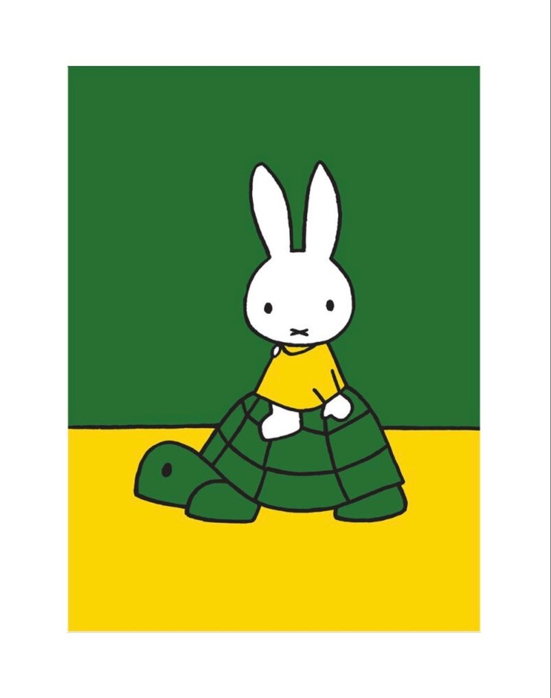 Dick Bruna - “Miffy and Tortoise”. #1.0