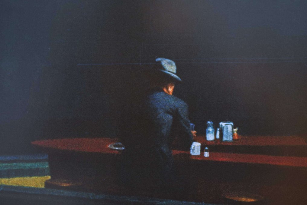 Edward Hopper - ImpronteEdizioni S.r.l. - "NIGHTHAWKS - Original vintage poster - year 2000 - 2000s #3.2