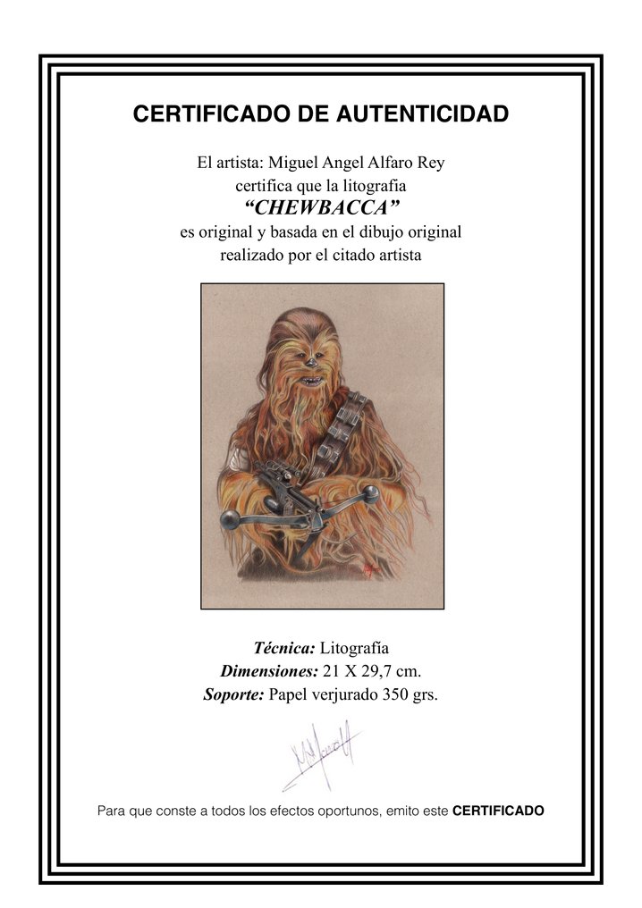 Miguel Ángel Alfaro Rey - Chewbacca #1.0
