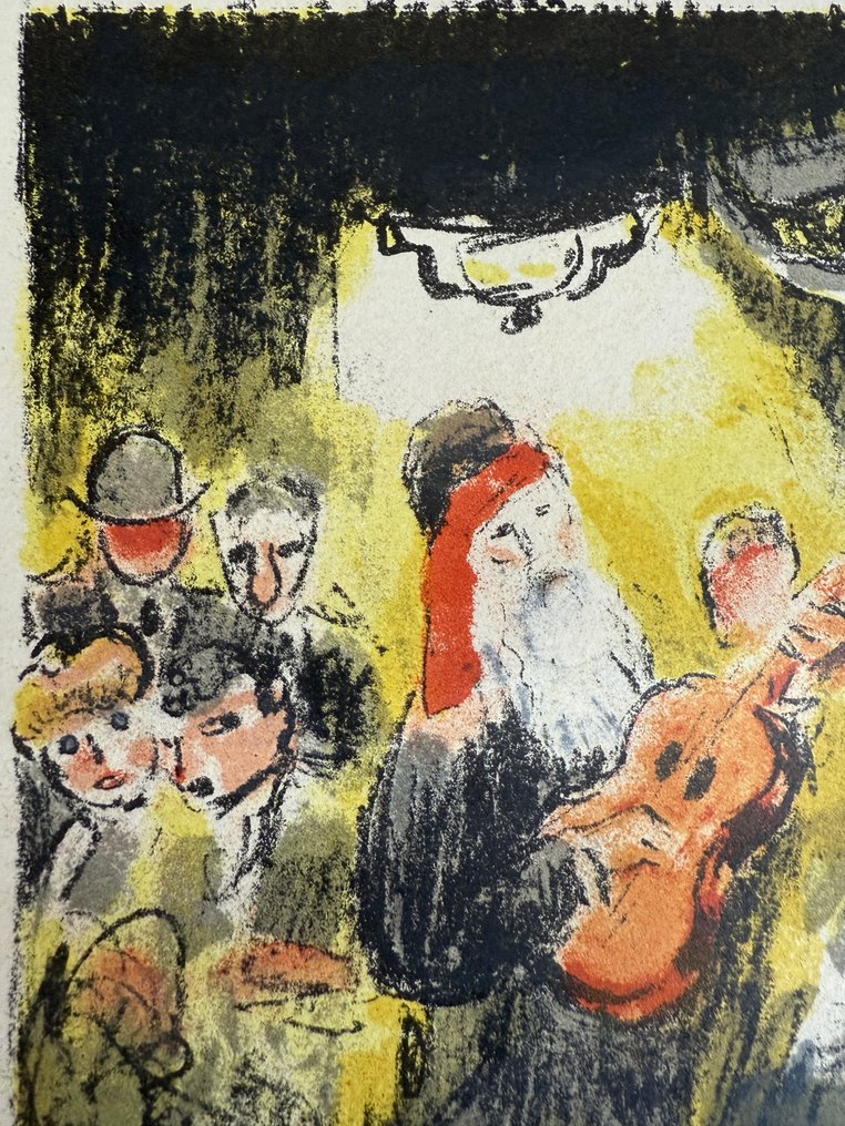 Kees Van Dongen (1877-1968) - La soirée au " Lapin agile " Lorsque fréde chantait #2.1