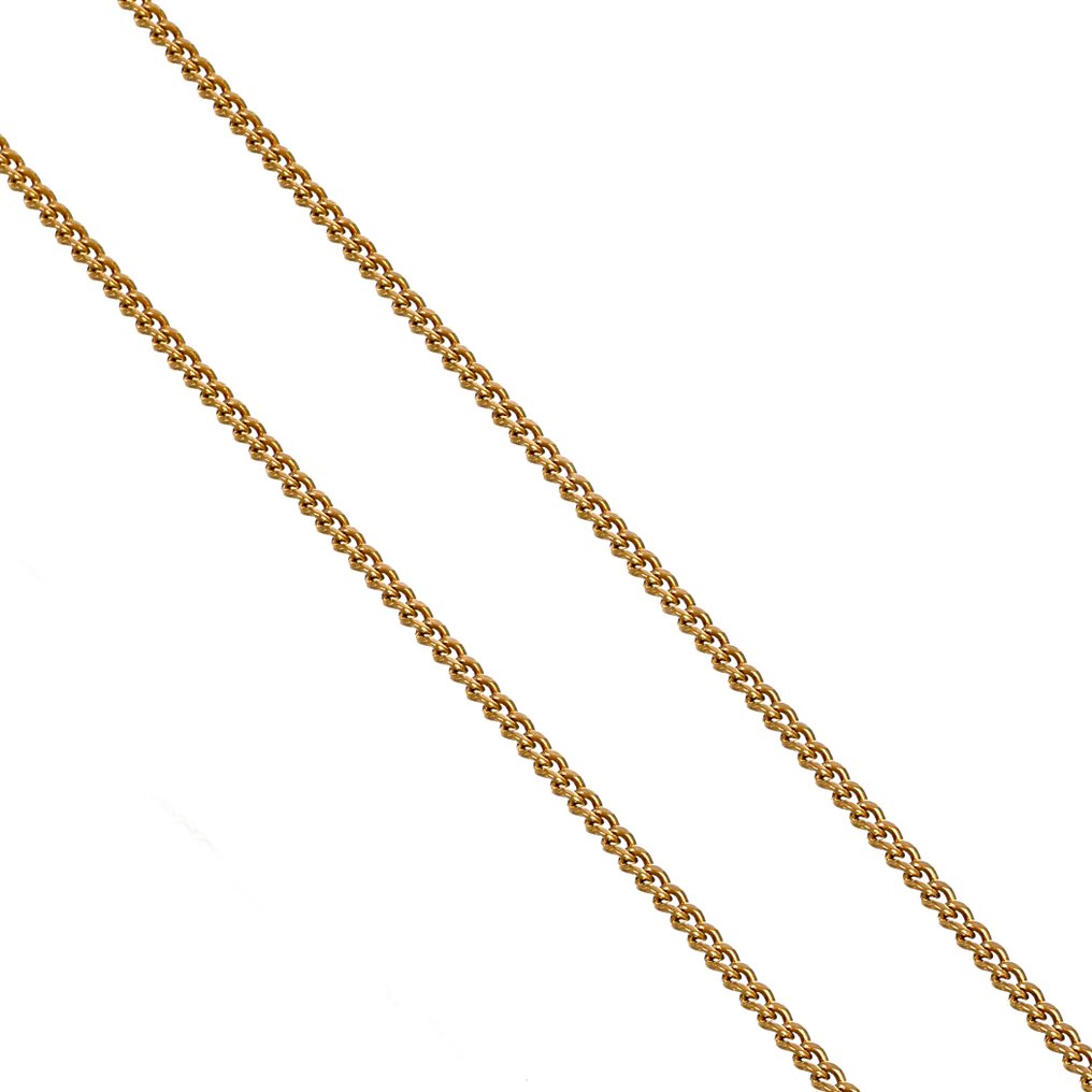 吊坠项链 - 18K包金 黄金 #2.1