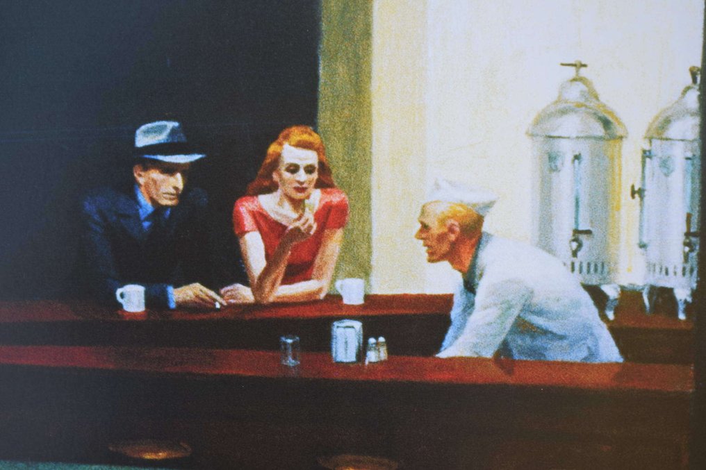Edward Hopper - ImpronteEdizioni S.r.l. - "NIGHTHAWKS - Original vintage poster - year 2000 - 2000s #2.1