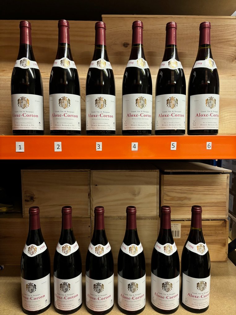 1998 Dubois Bernard et Fils - Aloxe-Corton - 12 Bottles (0.75L) #1.0