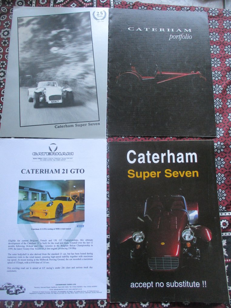 Caterham/Morgan (since 1970s) - Brochure - 1970 #2.1