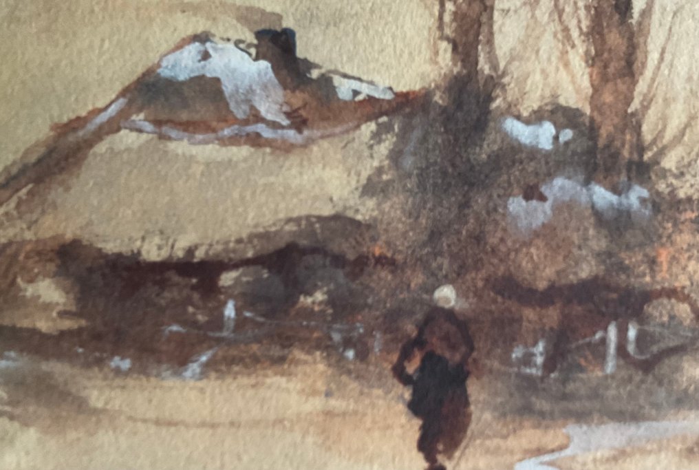 Mathijs Maris (1872-1929) - Wintertafereel #4.3