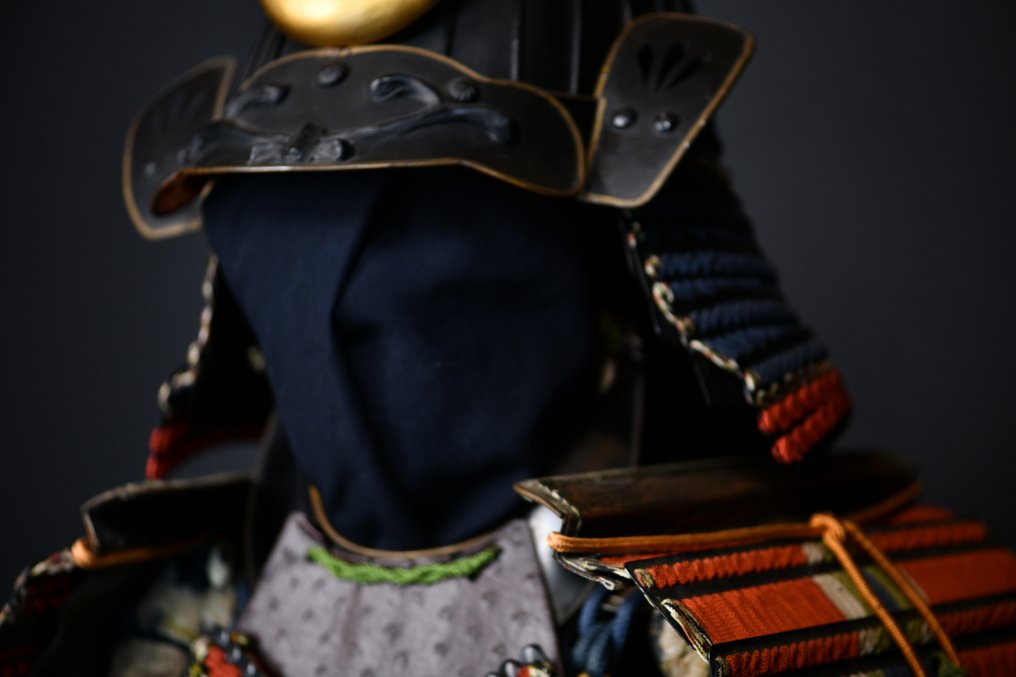 Armatura completa da samurai Yoroi - Seta, Rame, Nerikawa - Giappone - Periodo Meiji (1868-1912) #4.3