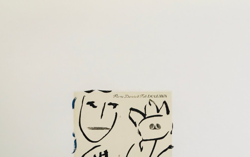 Pierre Alechinsky (1927) - Flora Danica - Eau-forte originale signée #1.0