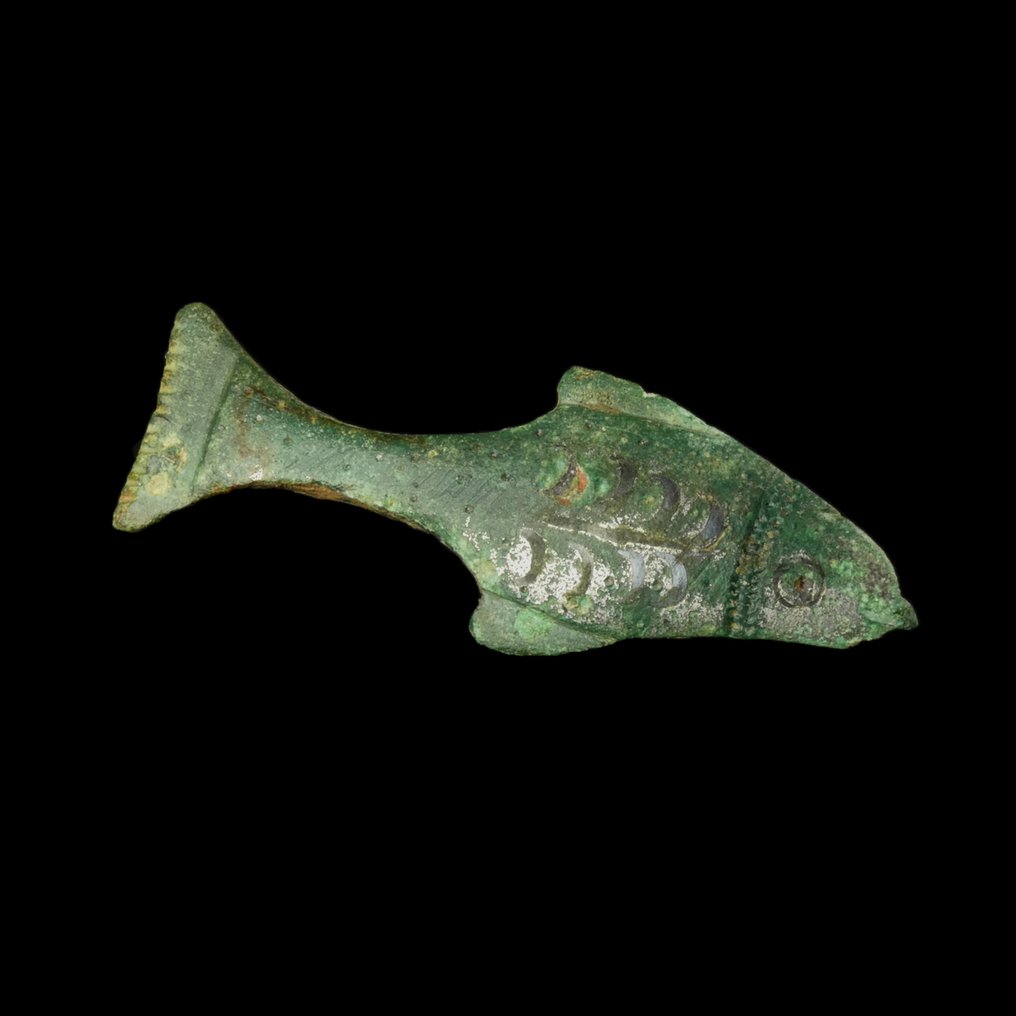 Αρχαία Ρωμαϊκή Γαλλορωμαϊκό ψάρι ιμάντας #2.1