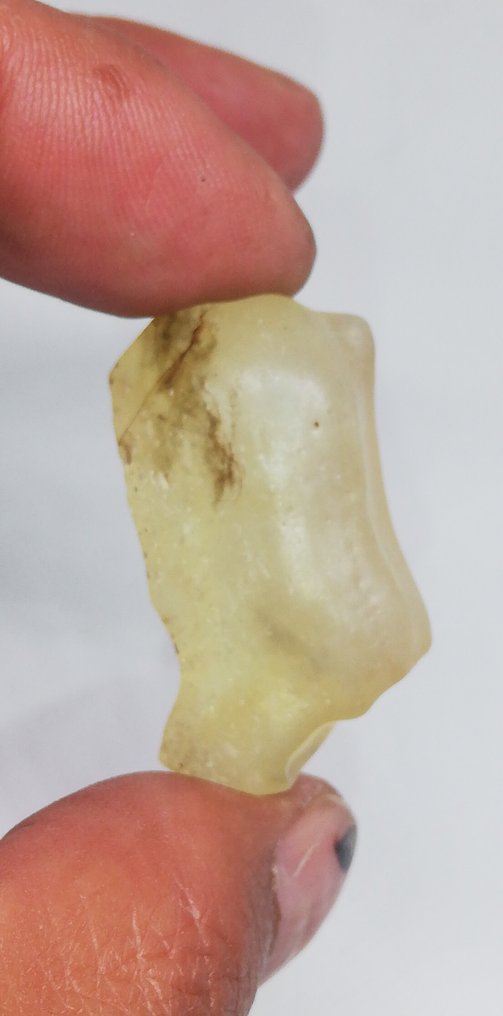 第3号拍品:的的黎波里沙漠玻璃、莫达维特、印度支那玻璃,无底价。 熔融石 - 44,28 g #3.2